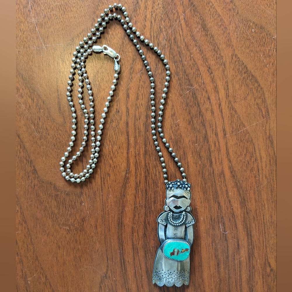 Frichina Frida Kahlo necklace
